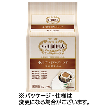 小川珈琲 小川珈琲店 小川プレミアムブレンド ドリップコーヒー 10g 1パック(7袋)