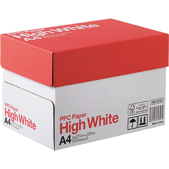 PPC PAPER High White A4 1箱(2500枚:500枚×5冊)