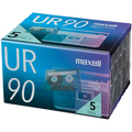 マクセル 音楽用カセットテープ「UR」 90分 UR-90N5P 1パック(5巻)
