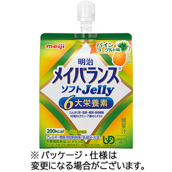 明治 メイバランスソフトJelly(ゼリー) パインヨーグルト味 125mL 1セット(36個)