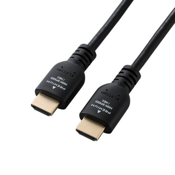 エレコム PREMIUM HIGH SPEED HDMIケーブル ブラック 2.0m DH-HDPS14E20BK2 1本