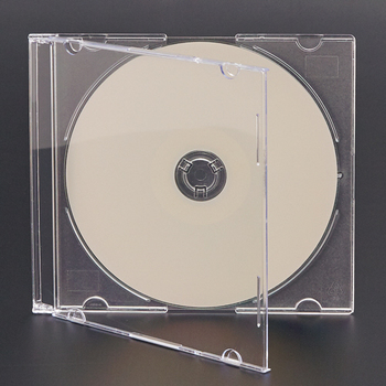 ハイディスク CD/DVDケース 1枚収納 5mmスリムケース クリア ML-CD05S25PCR 1パック(25枚)
