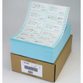 東洋印刷 ナナクリエイト 連続ラベル(剥離紙ブルー) 8×10インチ 12面 84×38mm NT08CB 1箱(500折)