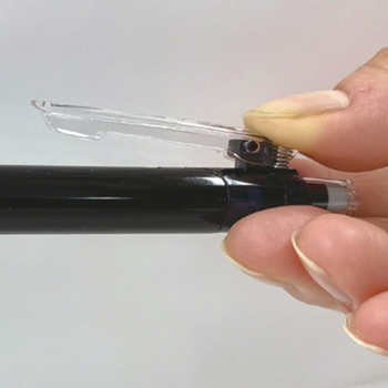 三菱鉛筆 消せる ゲルインクボールペン ユニボールR:E オープンクリップ 0.5mm コバルトブルー URN23505.33 1本
