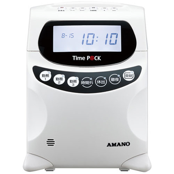 アマノ 勤怠管理ソフト付タイムレコーダー TimeP@CKIII150WL TIMEPACK3-150WL 1台
