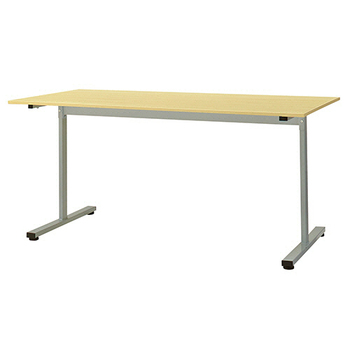 エランサ (N)ミーティングテーブル T字脚 幅1500×奥行750mm ナチュラル(お客様組立) LBT-N1575NA 1台