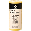 ニチバン マスキングテープ No.2311 12mm×18m 厚み0.092mm 2311H-12 1パック(10巻)