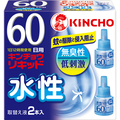 大日本除蟲菊 KINCHO 水性キンチョウリキッド 60日 無臭性 取替え液 1箱(2本)