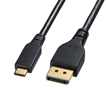 サンワサプライ TypeC-DisplayPort変換ケーブル(双方向) ブラック 3m KC-ALCDPR30 1本
