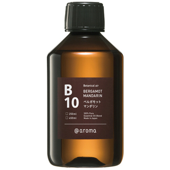 アットアロマ Botanical air B10 ベルガモットマンダリン 450ml 1個