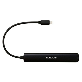 エレコム ドッキングステーション スリムタイプ 6in1 ブラック DST-C30BK 1個