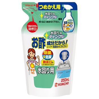 大日本除蟲菊 KINCHO 水回り用ティンクル 防臭プラス つめかえ用 250ml 1本