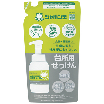 シャボン玉石けん シャボン玉台所用せっけん泡タイプ つめかえ用 275mL 1個