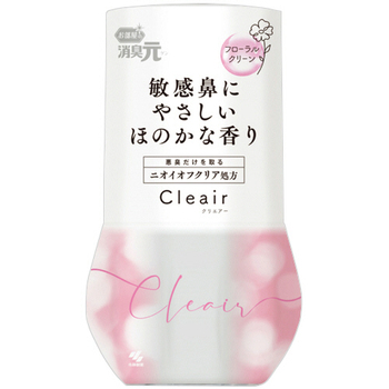 小林製薬 お部屋の消臭元 Cleair フローラルクリーン 400mL 1個