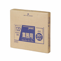 ジャパックス 業務用ダストカート用ゴミ袋 透明 120L BOXタイプ DKB93 1箱(30枚)