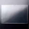 TANOSEE ソフトカードケース B6 透明 再生オレフィン製 1セット(20枚)
