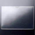 TANOSEE ソフトカードケース B7 透明 再生オレフィン製 1セット(20枚)