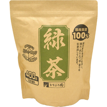 ますぶち園 オキロン 三角ティーバッグ 緑茶 1袋(100バッグ)