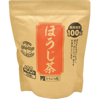 ますぶち園 オキロン 三角ティーバッグ ほうじ茶 1袋(100バッグ)