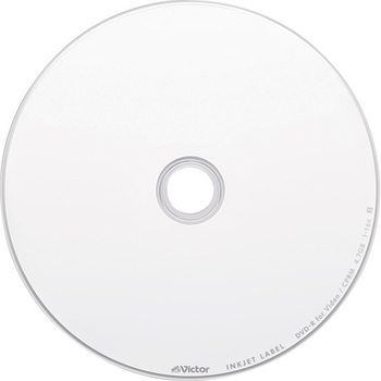 JVC 録画用DVD-R 120分 1-16倍速 ホワイトワイドプリンタブル 5mmスリムケース VHR12JP20J1 1パック(20枚)