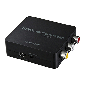サンワサプライ HDMI信号コンポジット変換コンバーター VGA-CVHD3 1個