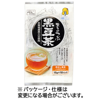 寺尾製粉所 まるつぶ 黒豆茶ティーパック 1袋(12パック)