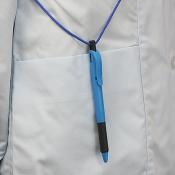 ゼブラ 油性ボールペン Bn2セーフティーカラー 0.7mm 青 BN2-SC-BL 1本