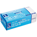 中部物産貿易 ニトリーノセミロング 粉無し L ブルー NSL300-02-L 1箱(100枚)