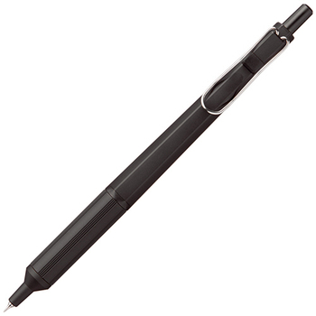 三菱鉛筆 油性ボールペン ジェットストリーム エッジ 0.28mm 黒 (軸色:ブラック) SXN100328.24 1本