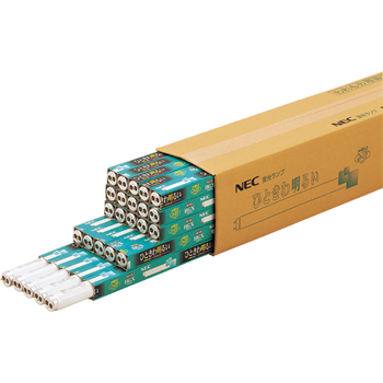 ホタルクス(NEC) 蛍光ランプ ライフルックHGX 直管グロースタータ形 40W形 3波長形 昼白色 業務用パック FL40SSEX-N/37-X 1パック