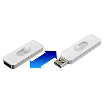 グリーンハウス USBフラッシュメモリ ピコドライブSnap 8GB ホワイト GH-UFD8GSN 1個