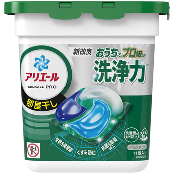 P&G アリエール ジェルボールプロ 部屋干し用 本体 1パック(11個)