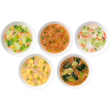 ひかり味噌 スープ春雨 定番5種詰め合わせ 1パック(30食)