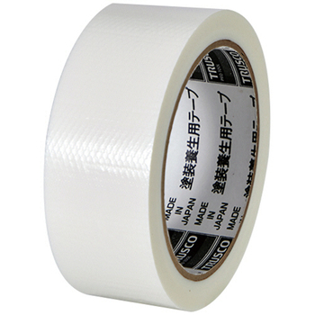 TRUSCO 塗装養生用テープ ホワイト 38mm×25m TYT3825-W 1セット(40巻)