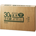 クラフトマン 業務用透明 メタロセン配合厚手ゴミ袋 30L BOXタイプ HK-83 1箱(50枚)
