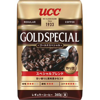 UCC ゴールドスペシャル スペシャルブレンド 360g(豆) 1袋
