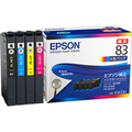 エプソン インクカートリッジ 4色パック IC4CL83 1箱(4個:各色1個)