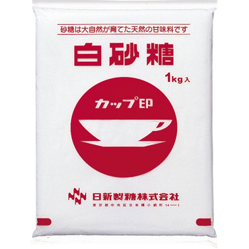 日新製糖 カップ印 白砂糖(上白糖) 1kg 1袋