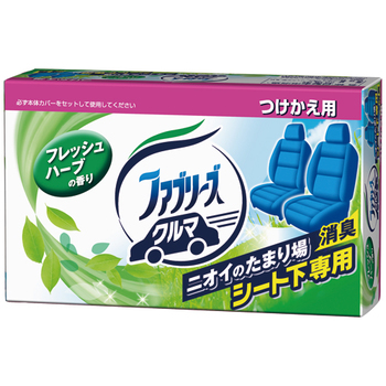 P&G クルマ用置き型ファブリーズ フレッシュハーブの香り つけかえ用 130g 1個