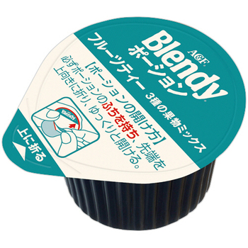 味の素AGF ブレンディ ポーション フルーツティー3種の果物ミックス 1パック(6個)