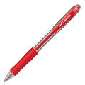 三菱鉛筆 油性ボールペン VERY楽ノック 細字 0.7mm 赤 SN10007.15 1セット(10本)
