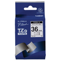 ブラザー ピータッチ TZeテープ ラミネートテープ 36mm 白/黒文字 TZE-261 1個