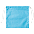 三栄産業 11号帆布硬貨集金用巾着袋 ブルー KC2525SET5-09 1パック(5枚)
