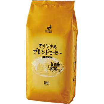 藤田珈琲 オリジナルブレンドコーヒー 中煎り 800g(粉) 1セット(3袋)