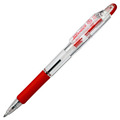 ゼブラ 油性ボールペン ジムノック 1.0mm 赤 KRBB-100-R 1セット(10本)