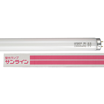 日立 直管蛍光ランプ サンライン ラピッドスタータ形 40W形 白色 FLR40SWM36B/4K-L 1パック(4本)
