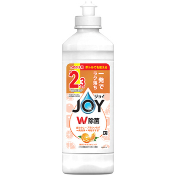 P&G ジョイ W除菌 コンパクト 贅沢シトラスオレンジの香り つめかえ用 300mL 1本