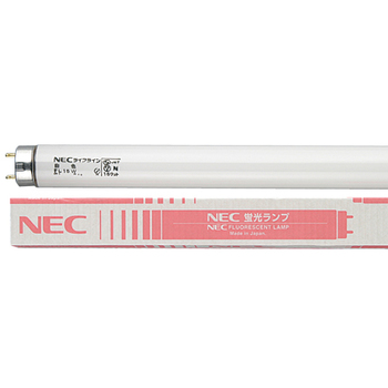 ホタルクス(NEC) 蛍光ランプ ライフライン 直管グロースタータ形 20W形 白色 FL20SSW18/4K-L 1パック(4本)