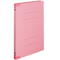TANOSEE フラットファイル(背補強タイプ) A4タテ 150枚収容 背幅18mm ピンク 1セット(30冊:10冊×3パック)
