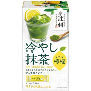 片岡物産 辻利 冷やし抹茶檸檬 1箱(5本)